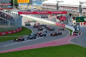 start of 2013 canadian f1 grand prix