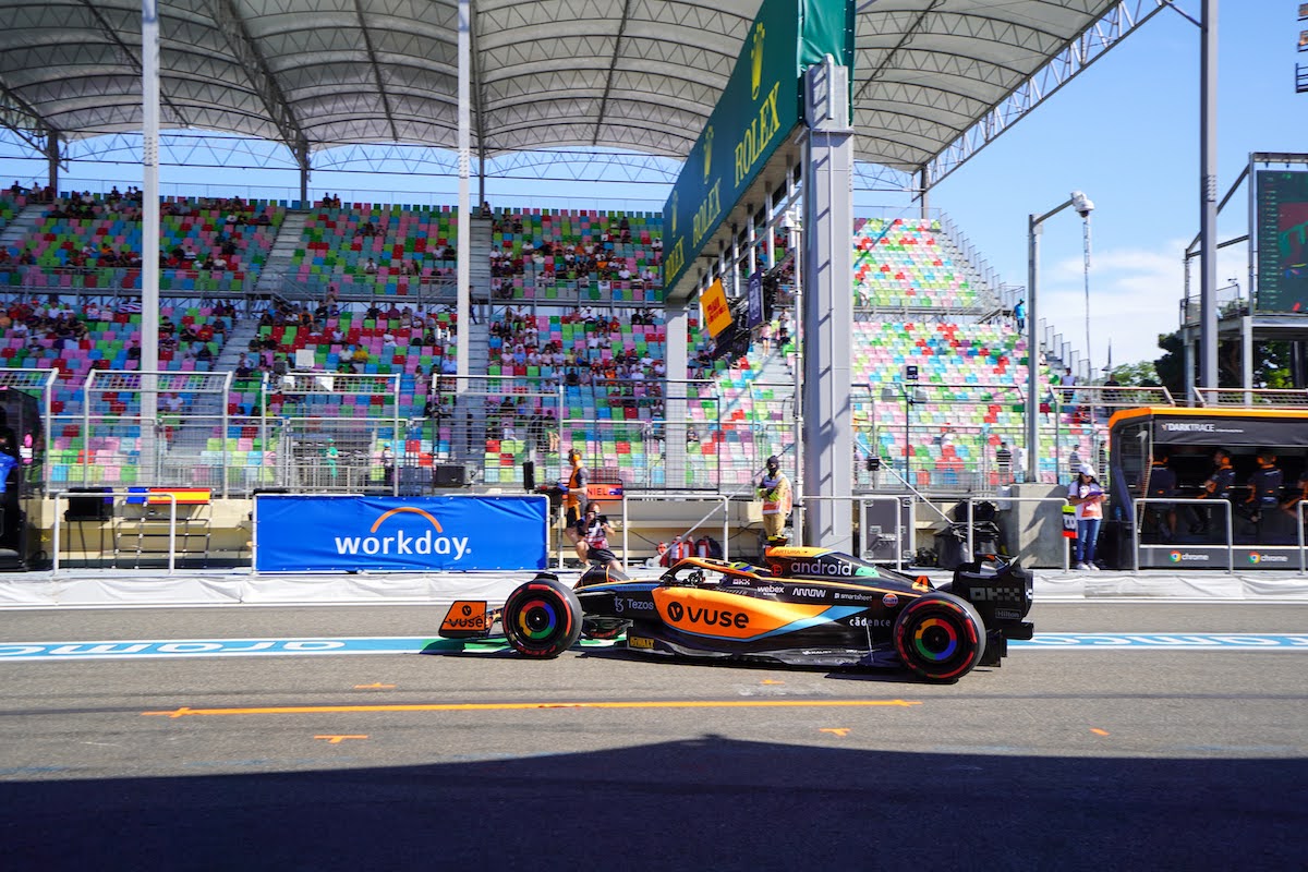 Trackside at Baku City Circuit – 2026 Azerbaijan Grand Prix