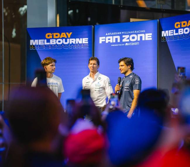 williams fan zone melbourne