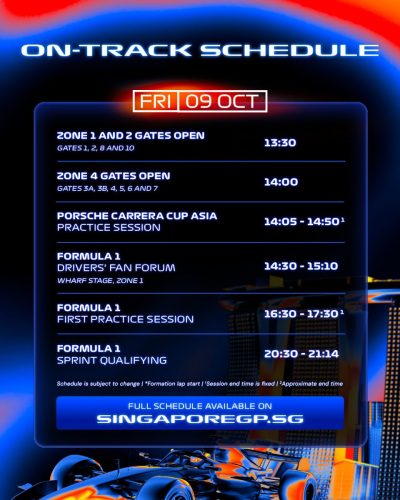 01 Friday 2026 Singapore GP