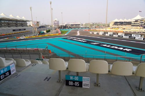 Abu Dhabi GP Yas Marina Circuit West Grandstand Section W-00 1