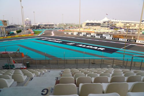 Abu Dhabi GP Yas Marina Circuit West Grandstand Section W-01 2