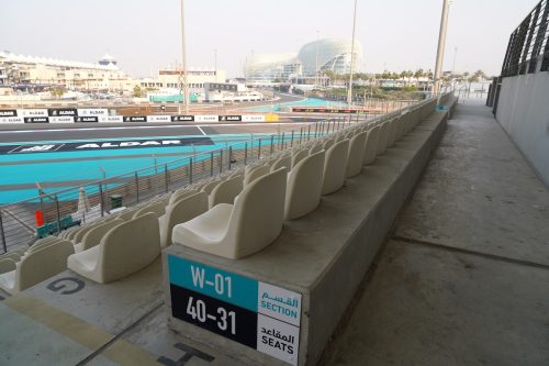 Abu Dhabi GP Yas Marina Circuit West Grandstand Section W-01 4