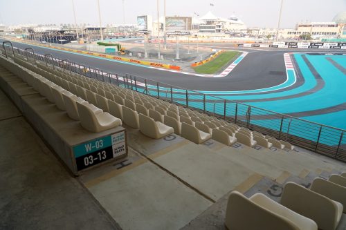 Abu Dhabi GP Yas Marina Circuit West Grandstand Section W-03 2