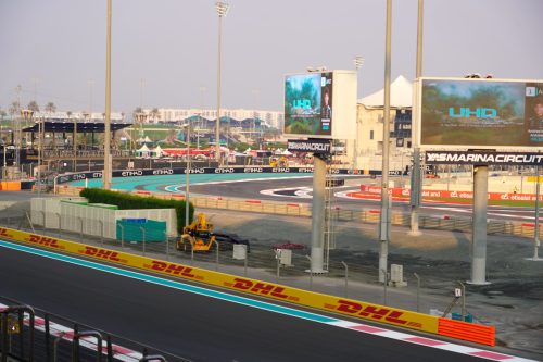 Abu Dhabi GP Yas Marina Circuit West Grandstand Section W-03 3