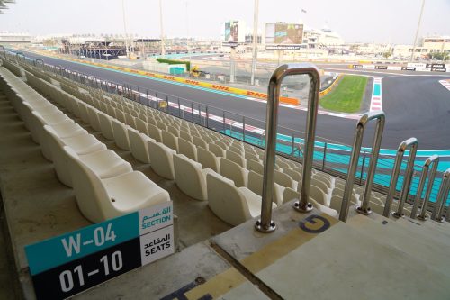 Abu Dhabi GP Yas Marina Circuit West Grandstand Section W-04 1