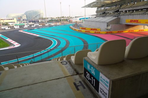 Abu Dhabi GP Yas Marina Circuit West Grandstand Section W-04 2