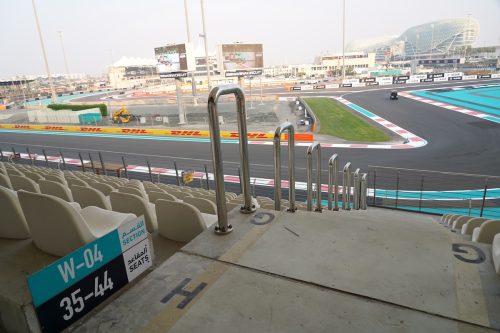 Abu Dhabi GP Yas Marina Circuit West Grandstand Section W-04 4