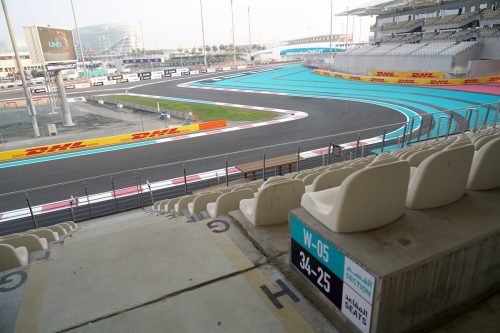 Abu Dhabi GP Yas Marina Circuit West Grandstand Section W-05 1