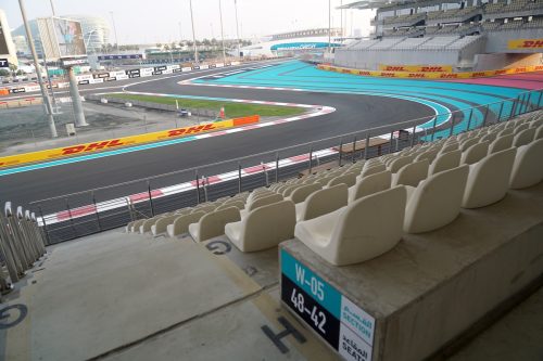 Abu Dhabi GP Yas Marina Circuit West Grandstand Section W-05 3