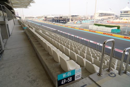 Abu Dhabi GP Yas Marina Circuit West Grandstand Section W-05 4
