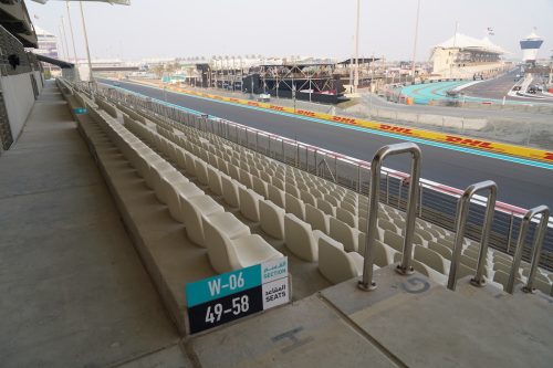 Abu Dhabi GP Yas Marina Circuit West Grandstand Section W-06 4