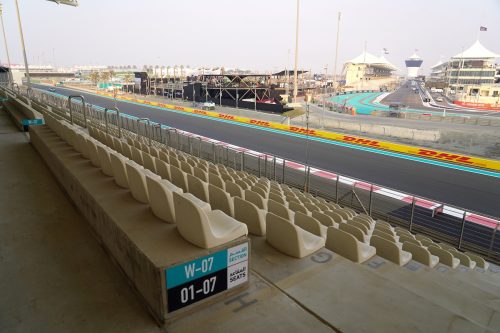 Abu Dhabi GP Yas Marina Circuit West Grandstand Section W-07 2