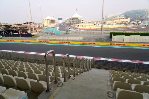 Abu Dhabi GP Yas Marina Circuit West Grandstand Section W-07 4