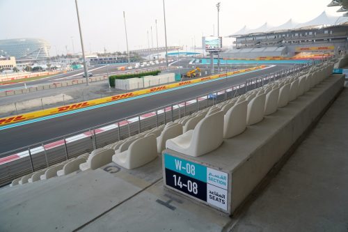 Abu Dhabi GP Yas Marina Circuit West Grandstand Section W-08 2