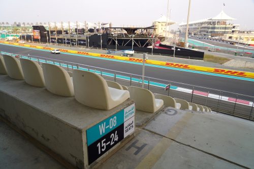 Abu Dhabi GP Yas Marina Circuit West Grandstand Section W-08 3