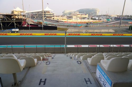 Abu Dhabi GP Yas Marina Circuit West Grandstand Section W-08 4