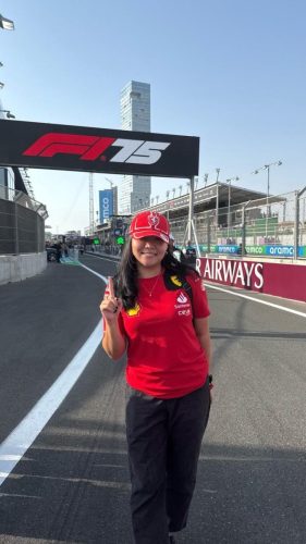 Clarisse 2025 Saudi GP 1