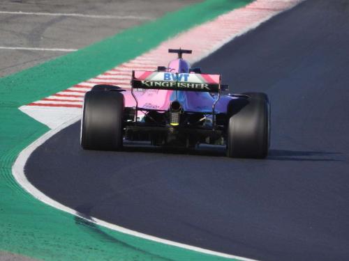 force india f1 testing 17