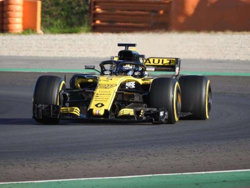 renault f1 testing 15
