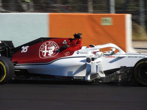 sauber f1 testing 87